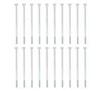 Vis à tête Plate de Remplacement M6x135, 20 pièces, boulons hexagonaux Longs, raccords de quincaillerie pour générateur