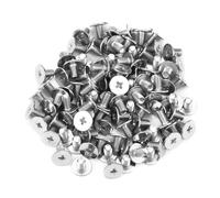 Vis à tête plate M2 en acier au carbone, 100 pièces, pièces de réparation de machines (Quoi*4*kh)