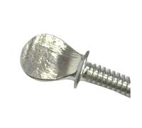 Vis à tête plate Vis de raquette, pouce, planche ondulée plate M4M5M6M8M10*8 10 12 14 16 18 20 25 30 35 50 60(M10x35 2pcs)