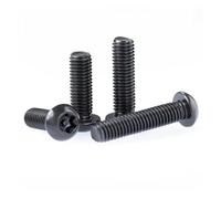 Vis à tête ronde Torx, Vis à six pans creux Torx à tête ronde avec goupille, antivol, M3, M4, M5, M6, M8