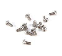 Vis à TêTe Torx En Alliage De Titane T25, Boulons De Frein à Disque Pour VéLo (Argent), 12 PièCes