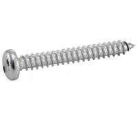 Vis à tôle tête cylindrique 2 trous inviolable A2 DIN 7981 3.5X32 boîte de 100 - ACTON - 628093,5X32