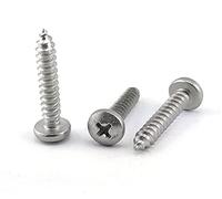 Vis à Tôle Tête Cylindrique Acier Inox A2 DIN 7981 (4.2x9.5) x50