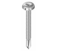 Vis à tôle - tête cylindrique - filetage total - 4,2x13 mm - 500 pièces VISWOOD