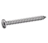 Vis à tôle tête cylindrique large fendue A2 DIN 7971 6,3X50 boîte de 200 - - 624016,3X50