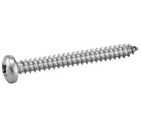 Vis à tôle Acton tête cylindrique large pozidriv inox A2 DIN 7981