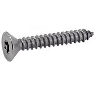 Vis à tôle tête fraisée torx téton inviolable A2 DIN 7982 3.5X19 boîte de 100 ACTON 628083,5X19