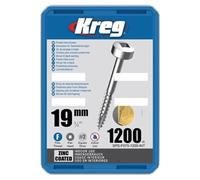 Vis à trous de poche Kreg Revêtu de Zinc Pan-Head, Filetage fin - KREG - SPS-F