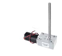 Vis à vis sans fin 5840-31ZY-M8 Moteur brossé 12 V/24 V haute 100 kg. CM basse vitesse 470 tr/min ~ 7 tr/min avec moteur de réduction autobloquant (260 tr/min, moteur de support 24 V)