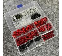 Vis Accessoires Kit De Boulons Carénage Carrosserie Moto pour Benelli TRK 502 502x 502c Leoncino 500 TNT 125 Tnt300 Vis Écrou Accessoires(Rosso)