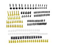 Vis Accessoires Kit De Boulons Carénage Complet Moto pour Y-AMAHA TRICITY 125 155 300 TRX850 TTR125 TTR125L TTR125LE TTR125LW TW125 1996-2024 Clips D'écrous À Vis(Yellow)