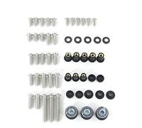 Vis Accessoires pour VFR400 NC30 1989-1994 1993 1992 1991 1990 Kit Complet De Boulons Carénage Moto Clip Écrous Vitesse Vis Corps en Acier Inoxydable