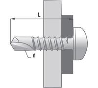Vis acier autoperceuse TCQ SCELL-IT - TCQ