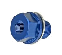 Vis adaptatrice vidange d'huile M14x1,25 vers PT1/8 pour sonde température | Conçue afin d'installer les capteurs thermiques Koso à pas PT 1/8; raccord fileté M14 x 1,25 inclus, contenu: 1 pièce fournie