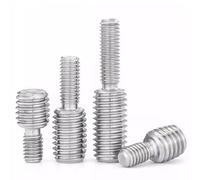Vis adaptatrices réductrices en acier inoxydable 304, tiges filetées coniques, adaptées à la décoration (M4*6 - M8*10-5pcs)