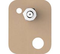 Vis adhésive rectangulaire tesa® tesa 77905-00000-00 (L x l) 23 mm x 16 mm beige 2 pc(s)