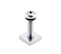 Vis aileron et joint pour longboard surf inox 316 M4/M5 | Acier inoxydable 316, antirouille, M4 pour la fibre de verre, M5 pour le plastique, anneau en caoutchouc empêchant le