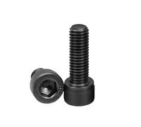 Vis Allen en acier au carbone de qualité 12.9, 10 à 50 pièces, M1.4, .6, M2, .5, M3, M4, M5, M6(6mm,M3 (40pcs))