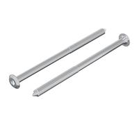 Vis Argenté Acier pour construction Accessoire de quincaillerie Projets vidaXL v