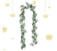 Vis artificielle verte | guirlande réglable pour décoration 15 cm - fausse vis pour décorations, pour maison familiale intérieure et extérieure ferme et cour Noël fêtes et nouvelle année