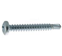 Vis auto-perceuse à tête cylindrique crantée Phillips zinguée DIN 7504-N 6,3X63 boîte de 150 - ULTIMA - 15163063 Noir