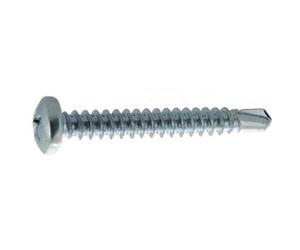 Vis auto-perceuse ULTIMA VISSER FIXER COLLER AFB7504MH3513 3,5 x 13 mm tête cylindrique crantée PH zingué boîte 500 argent/blanc