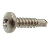Vis auto-perceuses tête cylindrique Pozidrive ACTON - Inox A2 DIN 7504M - 62430
