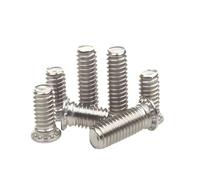 Vis auto-sertissables FHS en acier inoxydable 304, attaches à rivets à pression M3-M8 adaptées à l'assemblage d'armoires électriques en tôle(M4,1000PCS_15MM)