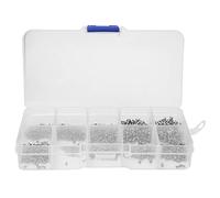 Vis Auto - Taraudeuse Mini en Acier Inoxydable, 1000pcs, M1 à M1.7, Têtes Cruciformes - Haute Résistance, Finition Précise, Pour Réparation Électronique et Modélisme