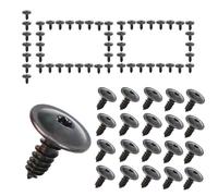 Vis Auto-Taraudeuses,100 Pièces Vis de Fixation Pour Pare-Chocs et Garde-Boue | Kit d'Accessoires Automobile et Outil de Fixation pour Atelier et Maison