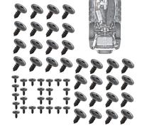 Vis Auto-Taraudeuses,100 Pièces Vis de Fixation Pour Pare-Chocs et Garde-Boue - Outil de Fixation pour Voiture Accessoires Extérieurs Robuste pour Entretien Quotidien à Domicile