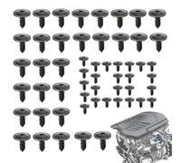 Vis Auto-taraudeuses Automobile | 100 Pièces Vis de Fixation Pour Pare-Chocs et Garde-Boue,Outil de Fixation pour Voiture Accessoires Extérieurs Robuste pour Entretien Quotidien à Domicile