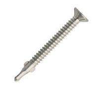 Vis autoperceuse à ailettes - inox A2 - cémenté - 6,3x60 mm SCELL IT
