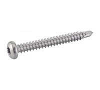 Acton Vis autoperceuse à tôle Tête cyl. bombée 6 lobes internes inox A2 4,8x19 B200