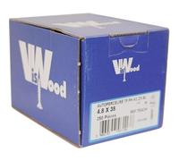 Vis autoperceuse à tôle - tête fraisée - 6,3x80 mm - 100 pièces VISWOOD