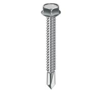 Vis autoperceuse à tôle - tête hexagonale - 6,3x45 mm - 250 pièces VISWOOD