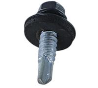 Vis autoperceuse en acier zinguée tête hexagonale RS 14mm 4,8x20mm RAL1015 - - ZBRS144920 RAL1015