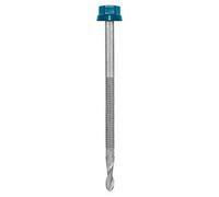 Vis autoperceuse ETANCO Zacrospiral - Ø 6.3x110 mm - Tête hexagonale 12 - Sachet de 100 - Ral 9010 - 551920001