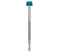 Vis autoperceuse ETANCO Zacrospiral - Ø 6.3x90 mm - Tête hexagonale 12 - Sachet de 100 - Ral 8012 - 551910054