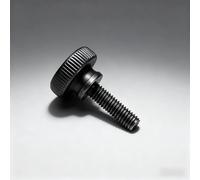 Vis Autoperceuse M6 pour Métal | 20 mm de Long | Alliage de Zinc Noir | 8 Pièces | Pour Équipement Mécanique, Instrumentation et Électroménager