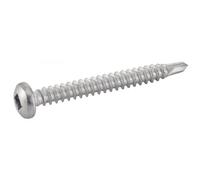 Vis autoperceuse tête cylindrique bombée Carrée A2 DIN 7504 M 4,2x38 boîte de 200 ACTON 624314,2X38