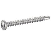 Vis autoperceuse tête cylindrique bombée Pozidrive A2 DIN 7504 M 4.8X70 boîte de 200 - - 624304,8X70