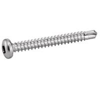 Vis autoperceuse tête cylindrique Carrée zingué DIN 7504M 4,2X38 boîte de 500 - ACTON - 333614,2X38CR3