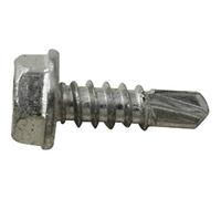 Vis autoperceuses 3,5 mm 19 mm hexagonal DIN 7504 acier galvanisé 100 pièces TOOLCRAFT 828018