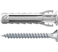 Vis autotaraudeuse avec goupille Fischer SX Plus; PZ2; 8 0x40 mm; 50 unités