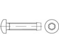 Vis autotaraudeuse TOOLCRAFT 141226 1000 pc(s) M3 5 mm tête bombée profil Torx acier N/A