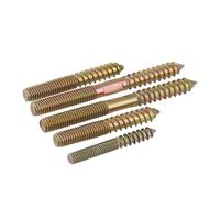 Vis autotaraudeuses à double extrémité M6/M8 40-90mm 30 pièces(55mm,M6)