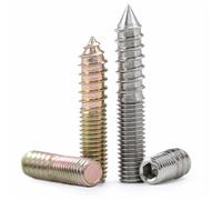 Vis autotaraudeuses à double tête en acier inoxydable zingué M6/M8, plusieurs longueurs, multicolores(30PCS Zinc Plated,M8X50MM)