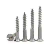 Vis autotaraudeuses à tête fraisée plate fendue M3.5, vis à bois, boulon à une rangée, douille GB100, longueur 16 mm-35 mm(M3.5x30mm(25pcs))