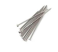 Vis autotaraudeuses à tête plate, Lot de 5 vis autotaraudeuses Phillips à tête fraisée M4 en acier inoxydable for bois, 80-190 mm(180mm)